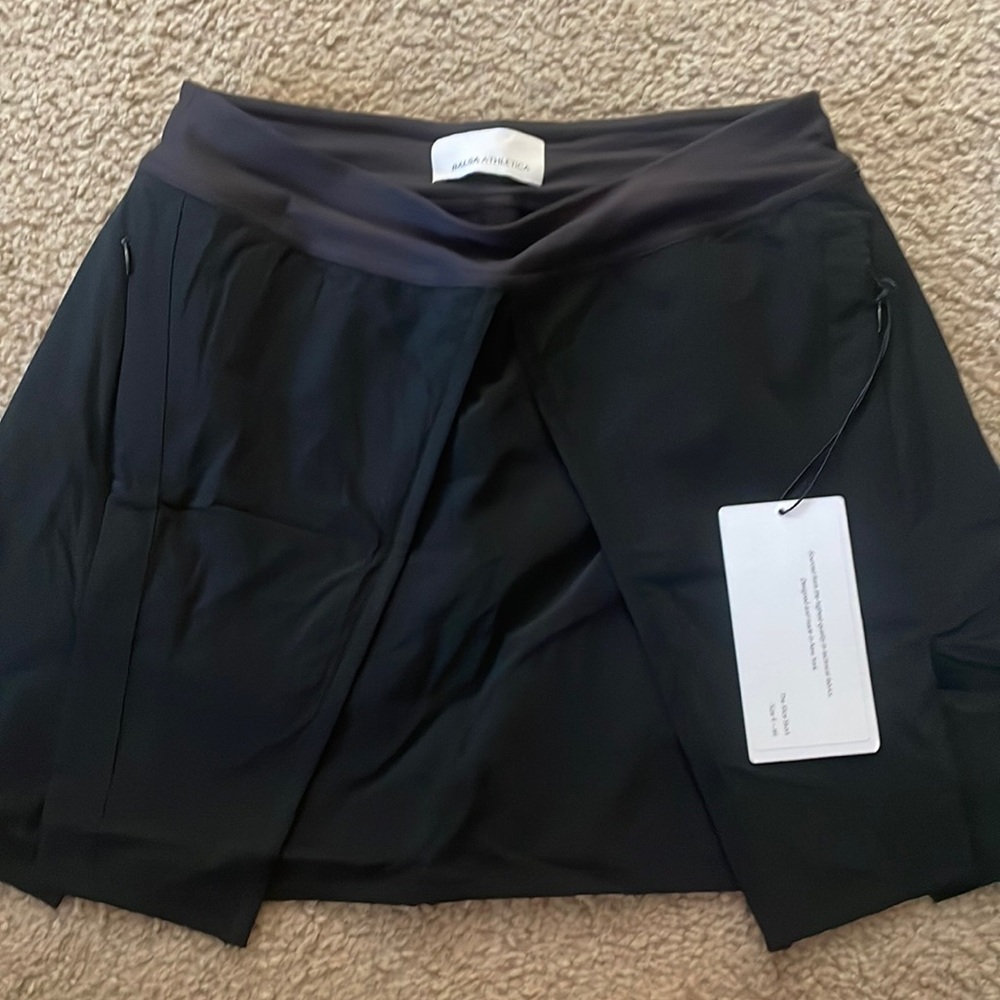 Balsa Athletica golf/ tennis Skort, Black, size 4